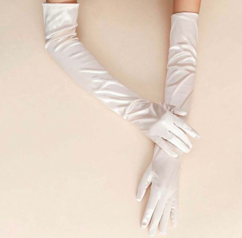 Guantes princesa blanco - Mia & Andy Boutique