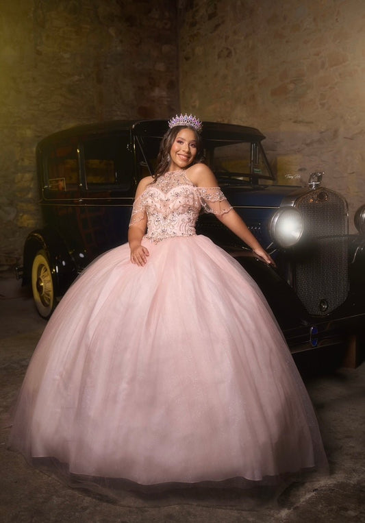 Halther con Manguitas color Palo Rosa - Mia & Andy Boutique