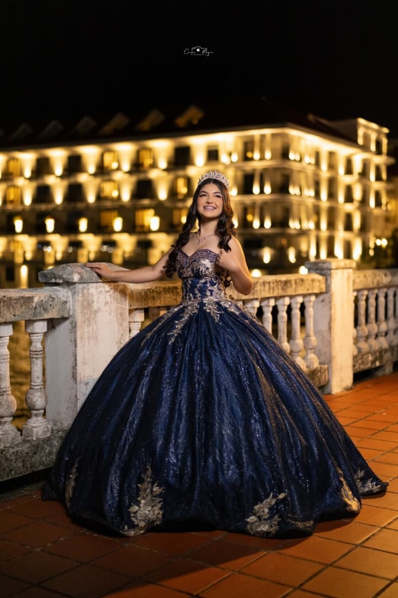 Navy con Dorado - Mia & Andy Boutique