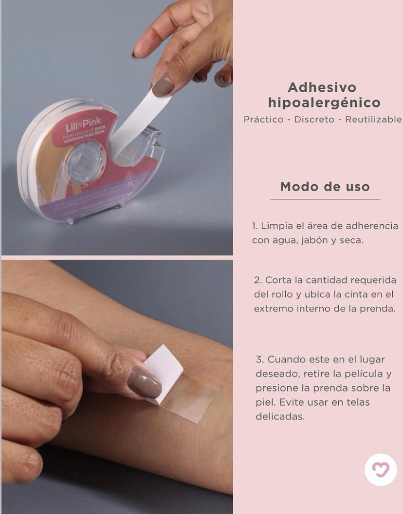 TAPE DOBLE CONTACTO ROPA - Mia & Andy Boutique