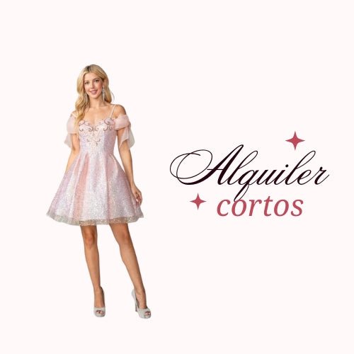 Vestidos cortos en alquiler - Mia & Andy Boutique 