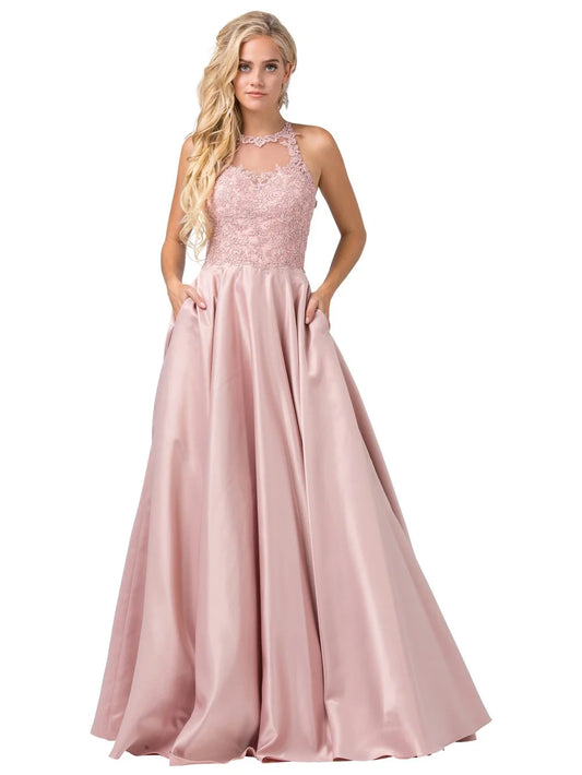 Mauve Halter