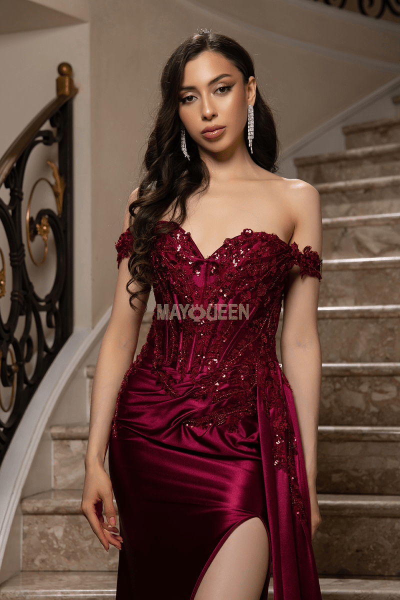 Burgundy Canutillo - Mia & Andy Boutique