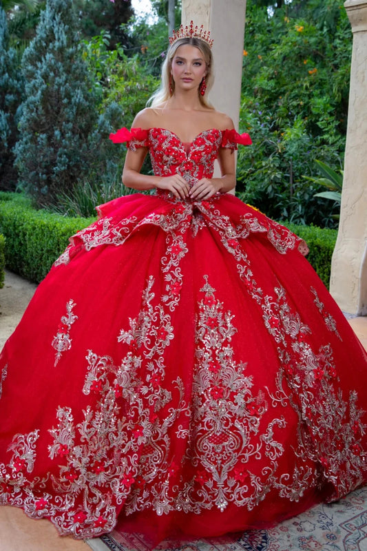 GL3528 RED - Mia & Andy Boutique