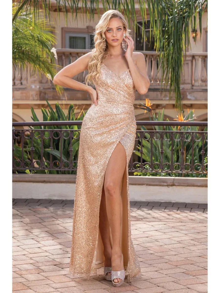 Gold Lentejuelas - Mia & Andy Boutique