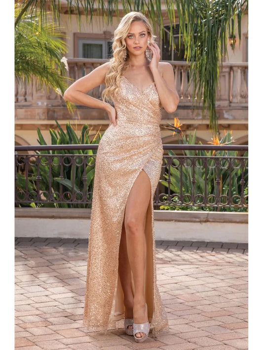 Gold Lentejuelas - Mia & Andy Boutique