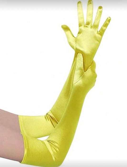 Guantes Princesa Amarillos - Mia & Andy Boutique