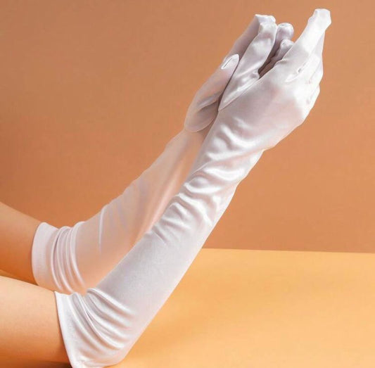 Guantes Princesa Ivory - Mia & Andy Boutique
