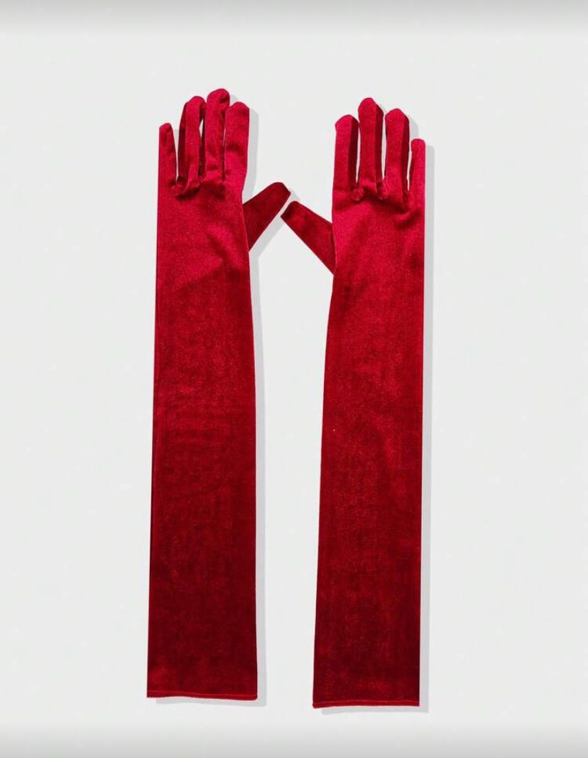Guantes Princesa Rojo - Mia & Andy Boutique