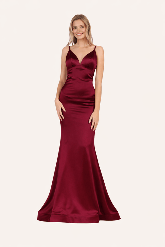 MQ1713 ROJO VINO - Mia & Andy Boutique