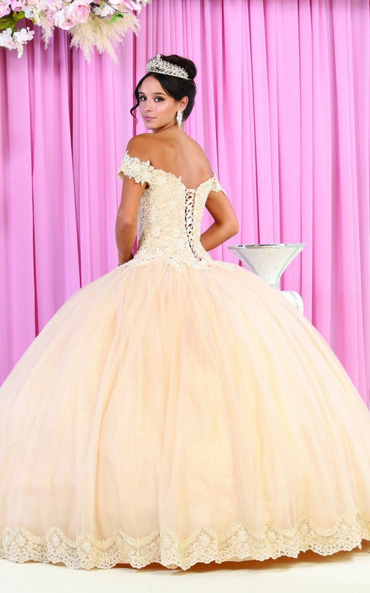 Rosa corset y mangas - Mia & Andy Boutique